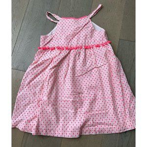Egg Baby New York Girls Hot Pink Print Dress Sz 5